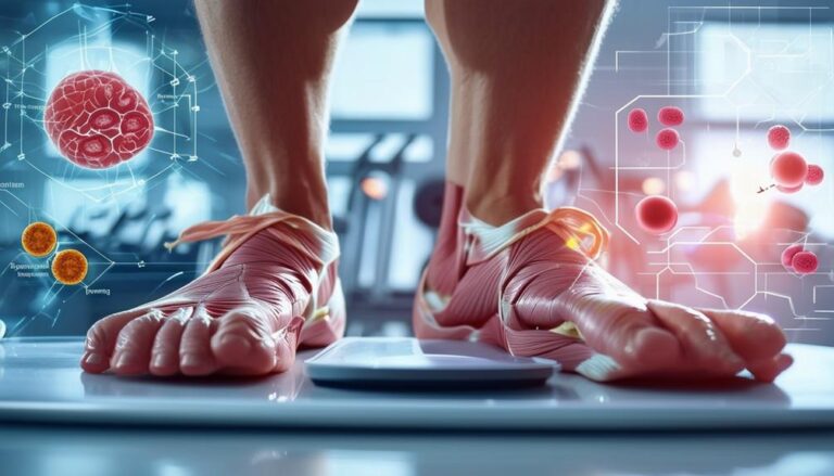 standing and fat burning