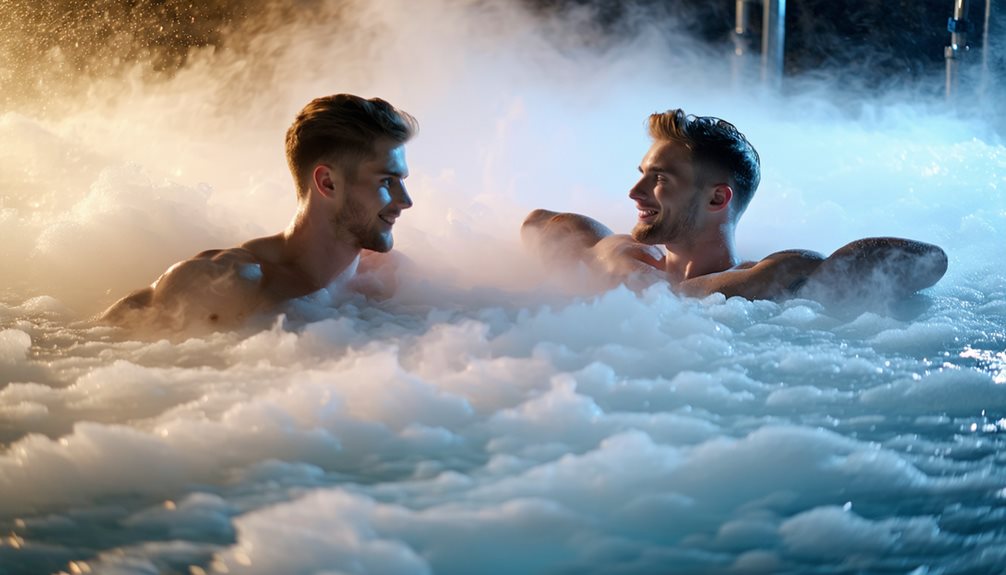 hot tubs outperform ice baths