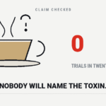 Do Detox Teas Work? Nobody Will Name the Toxin Cartoon teacup with a question mark in the steam, beside the figure zero