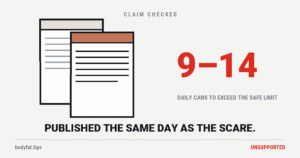 Two cartoon reports overlapping, one behind the other, beside the figure 9 to 14