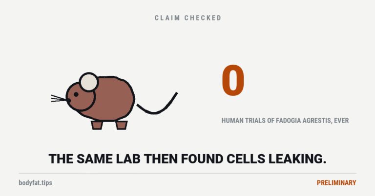 Cartoon lab mouse in profile beside the figure 0, for zero human trials